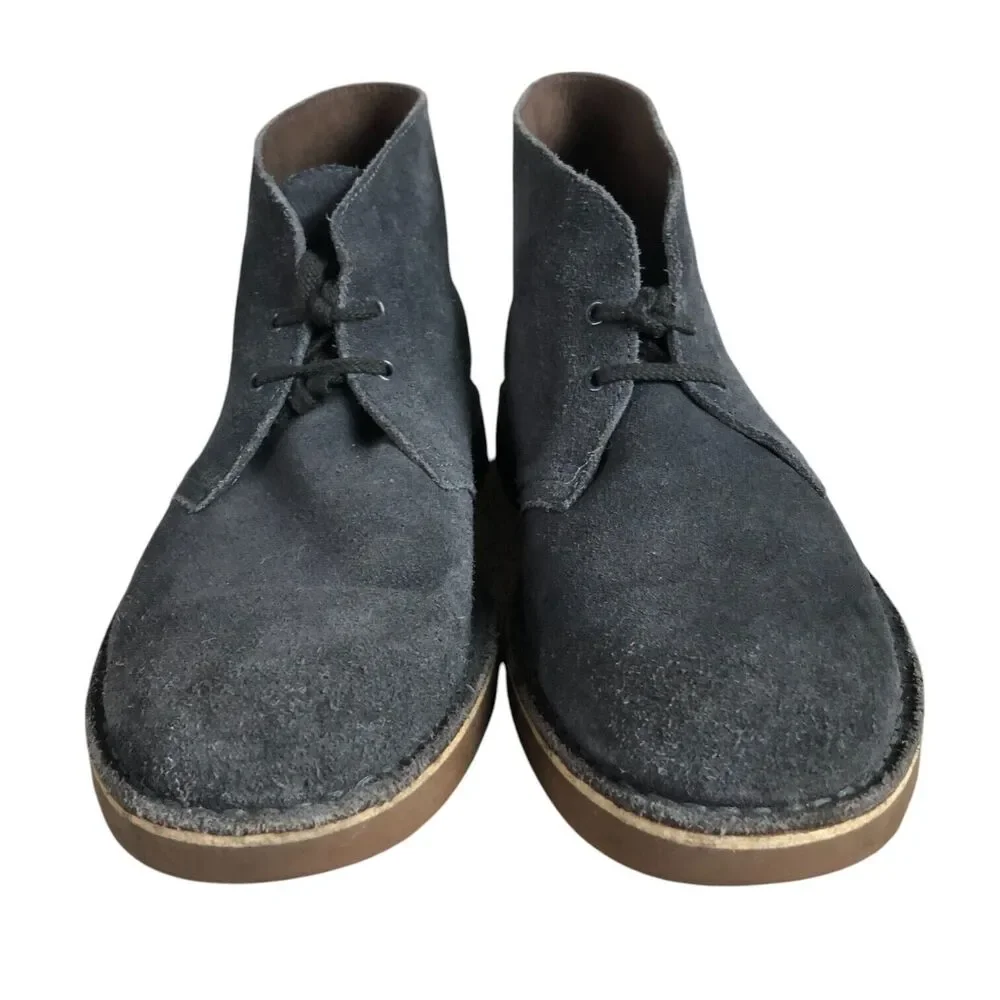 Clark's Bushacre Gray Desert Ankle Chukka Boot Mens Style‎ : 07882 Size 9.5